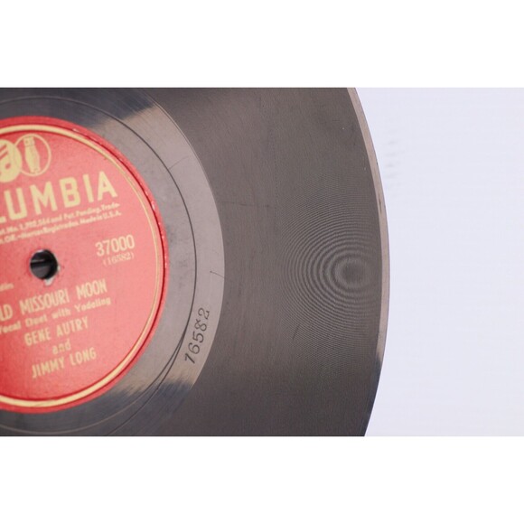 Gene Autry - Tumbling Tumbleweeds/ Old Missouri Moon 1946 10" 78rpm Record 37000 - Picture 15 of 16